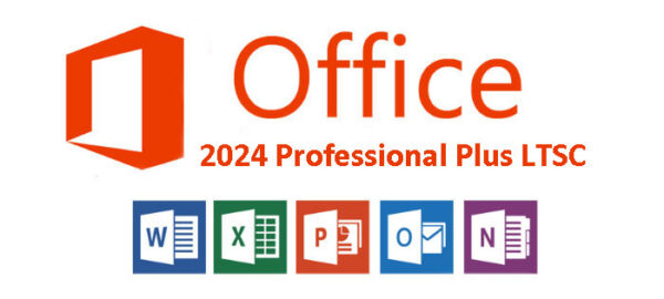 Microsoft® Office 2024 Professional Plus Edition LTSC (internet activation, Non-Binding Account) ESD