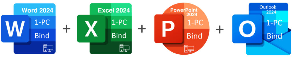 Microsoft® Office 2024 Word + Excel + PowerPoint + Outlook (Internet ...